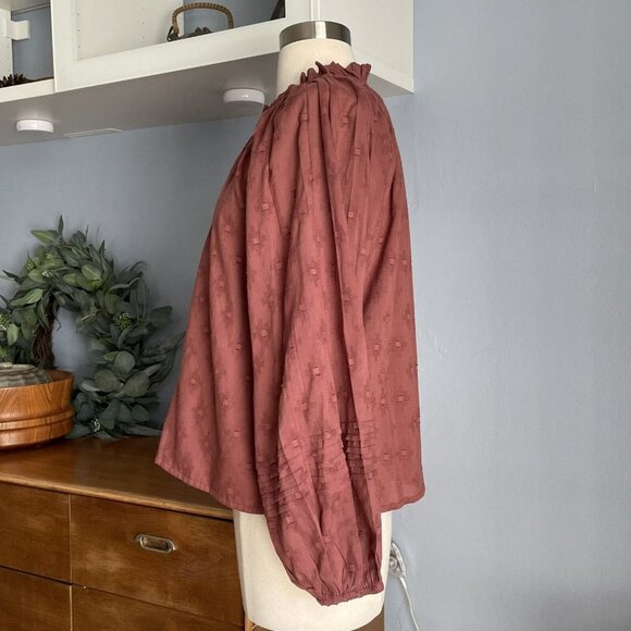 Anthropologie Cleobella Antonia Button down Blouse Romantic Cottagecore - Picture 5 of 10